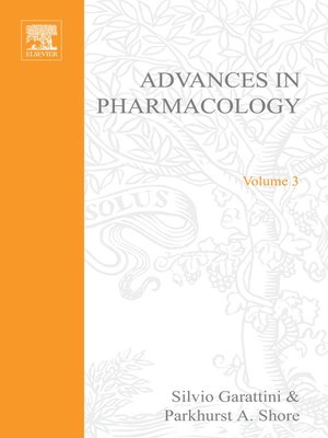 cover image of Advances in Pharmacology